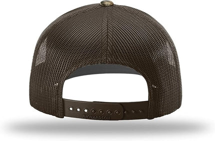 Richardson 112 Trucker Hat - Premium Adjustable Snapback Hat - Structured Six Panel Richardson Blank Caps