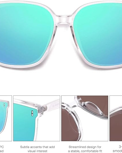 SOJOS Sunglasses for Women Men Vintage Style Shades SJ2157