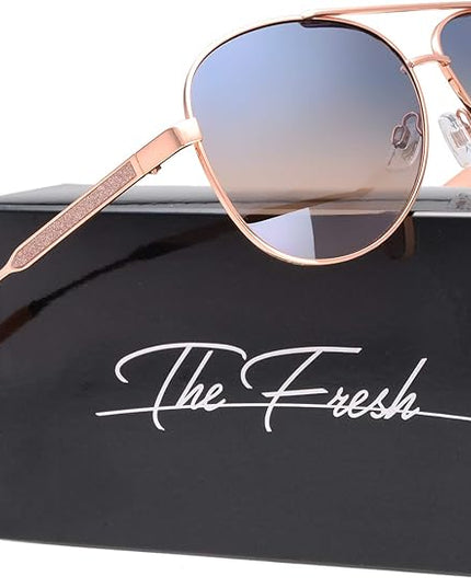 The Fresh Classic Crystal Elegant Women Beauty Design Sunglasses Gift Box