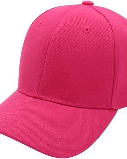 Top Level Baseball Cap Men Women - Classic Adjustable Plain Hat