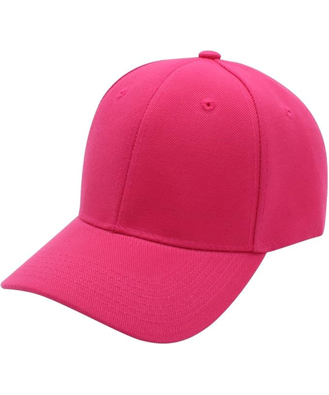 Top Level Baseball Cap Men Women - Classic Adjustable Plain Hat