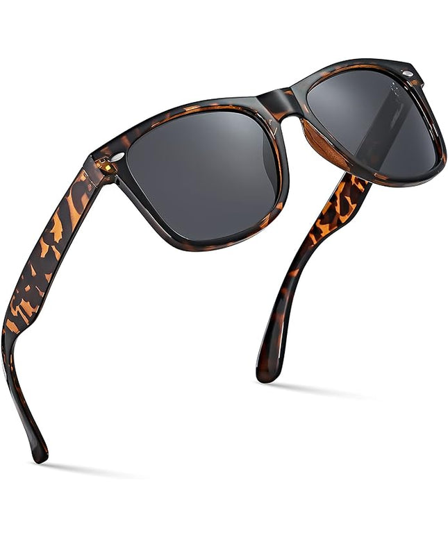 Retro Rewind Polarized Sunglasses for Men and Women - UV Protection Classic Sun Glasses