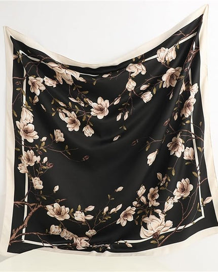 Headscarf Large Square Scarf 35" Fashion Scarves Silk Feeling Hair Wrapping Scarfs Hairscarf BA16