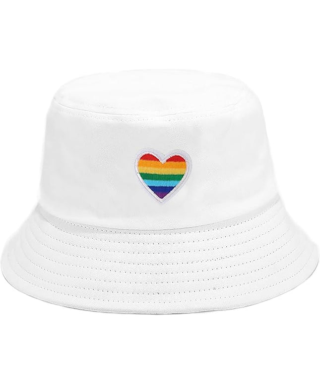 XYIYI Fashion Embroidery Bucket Hat Cotton Beach Fisherman Hats for Women Girls