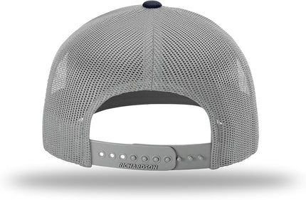 Richardson 112 Trucker Hat - Premium Adjustable Snapback Hat - Structured Six Panel Richardson Blank Caps