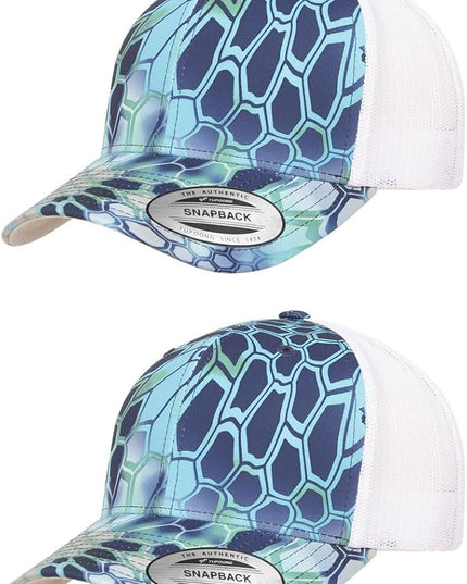 Yupoong Classic Premium Mesh 6 Panel Retro Trucker Cap | Mid Profile Snapback | OSFA | Bulk Pack Available