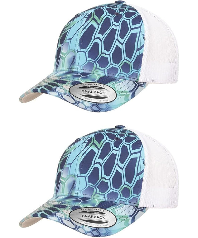 Yupoong Classic Premium Mesh 6 Panel Retro Trucker Cap | Mid Profile Snapback | OSFA | Bulk Pack Available