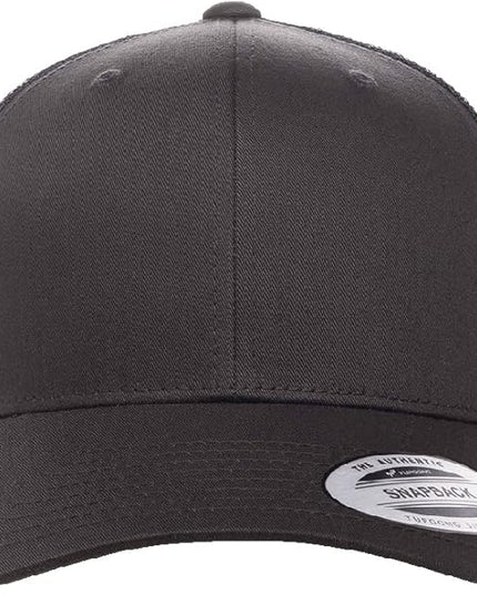 Yupoong Classic Premium Mesh 6 Panel Retro Trucker Cap | Mid Profile Snapback | OSFA | Bulk Pack Available