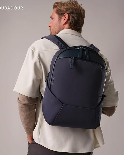 Troubadour Apex 4.0-22L Premium Laptop Backpack - Ergonomic & Water Resistant - Designed for Work and Travel - Basalt