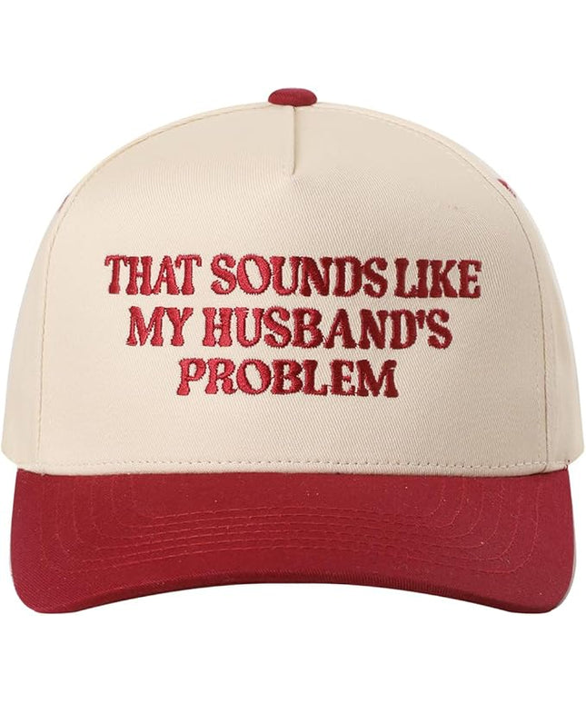 MIRMARU Two-Tone Vintage Canvas Trucker Hats for Men & Women, Adjustable Size Baseball Caps with Trendy Embroidered Design