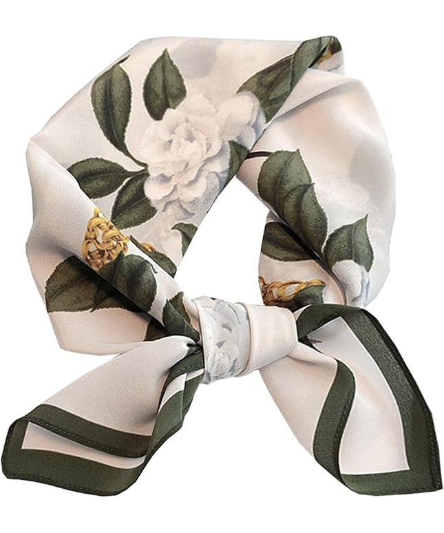 Satin Bandana Headscarf for Women Silky Hair Scarves for Fashion Lightweight