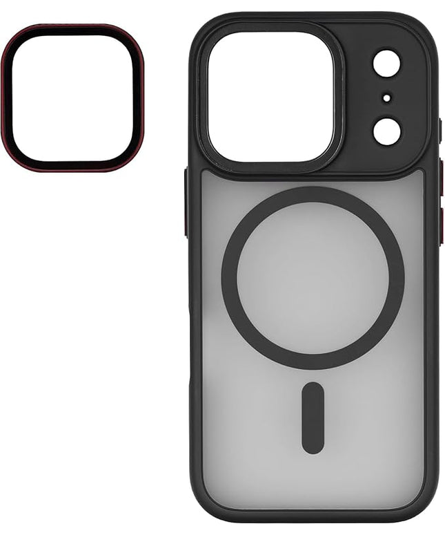 Magnetic UV Filter for iPhone 17 ProMAX with case | Compatible w MagSafe | Quick-Release System for CPL/ND/VND (Sold Separately) | Phone Video Lens Accessory Camera Lens Protector for Vlog Live