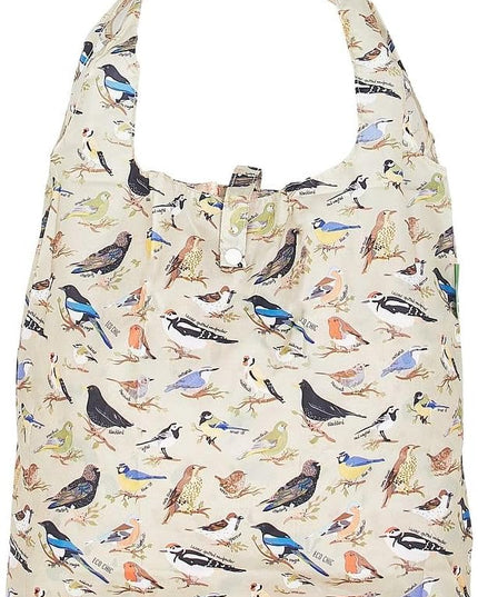 ECO CHIC Foldable Reusable Grocery Bags - Lightweight, Recycled & Reusable Shopping Bag - Waterproof Packable Tote