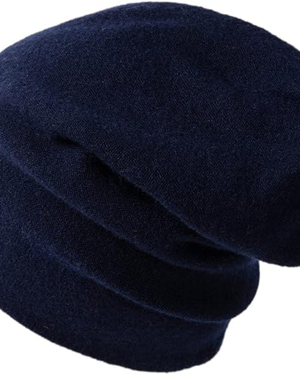 Villand 100% Merino Wool Beanie Hat for Women and Men with Gift Bag, Double-Layered Wool Hat, Knitted Ski Cap for Winter