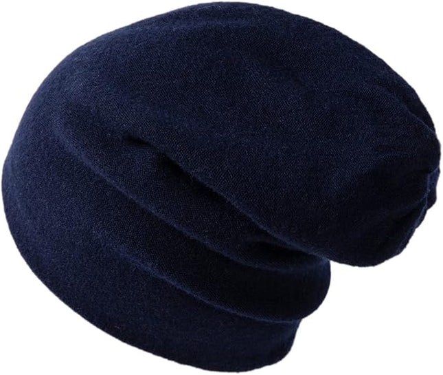 Villand 100% Merino Wool Beanie Hat for Women and Men with Gift Bag, Double-Layered Wool Hat, Knitted Ski Cap for Winter