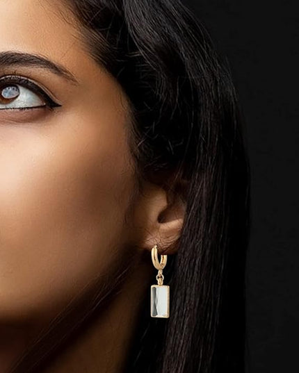 9 Pairs Gold Chunky Hoop Earrings Set for Women, 14K Gold Plated Twisted Huggie Hoop Earring Hypoallergenic, Lightweight Thick Open Hoops Earrings Jewelry Gifts.