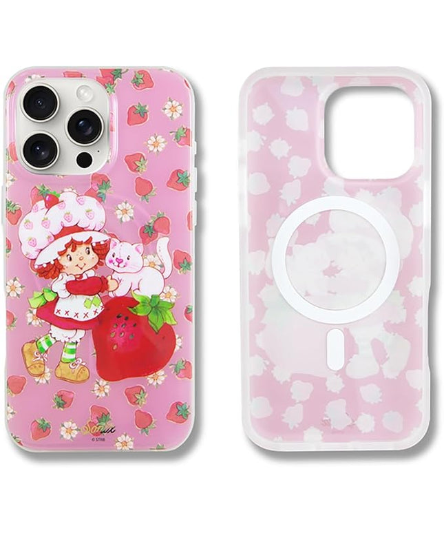 Sonix Case for iPhone 16 Pro Max | Compatible with Magsafe | 10ft Drop Tested | Strawberry Shortcake Vintage