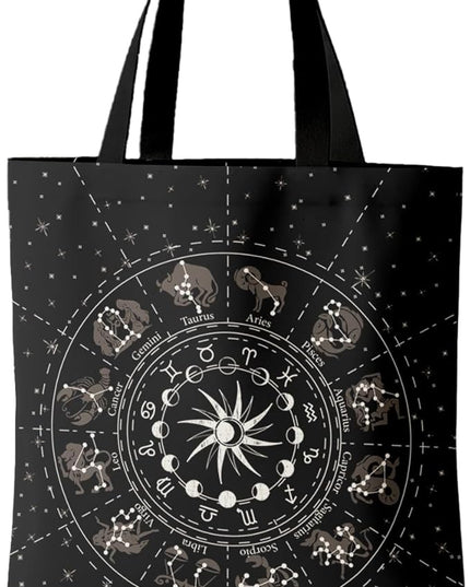 Horaldaily Canvas Tote Bag,Reusable Shoulder Tote Bag for Women Lady Casual Vacation, Shopping, Work, Gym