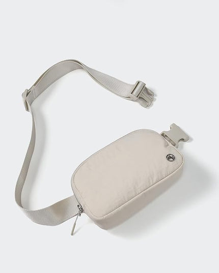 Pander Unisex Belt Bag Fanny Pack for Women with Adjustable Strap, Small Waist Pouch for Workout Running Traveling Hiking