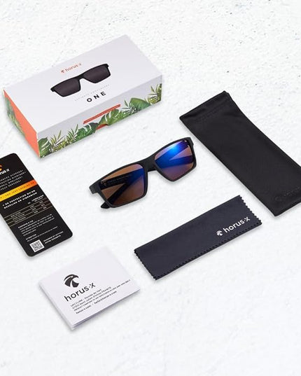 Horus X • Blue Light Glasses Men Women | Blue Light Blocking Glasses for Screen Anti-Fatigue Eye Migraine | Gaming Glasses V3