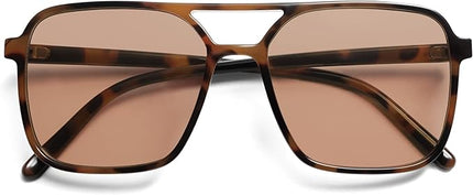 SOJOS Trendy Vintage Aviator Square Sunglasses For Womens Mens Retro 70s UV400 Women Sun Glasses SJ2327