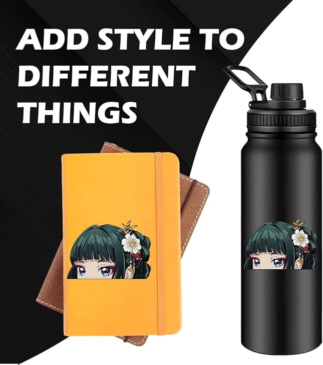 The Court Herbalist Diaries MaoMao Jinshi Anime Manga Decal Stickers for Cars Laptop Skateboard Wall Decor UV Resistant (MaoMao)