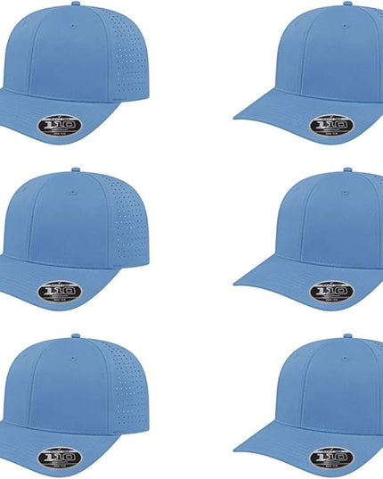 Cap America i8533 Flexfit 110 Perforated Performance Snapback Mid Profile 6-Panel Cap w/UV Guard & Adjustable Snapback