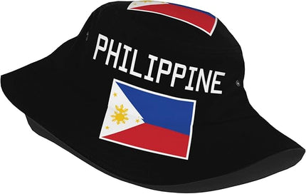 Funny Flag Bucket Hat for Men Women, Fisherman Hats Packable Fashion Sun Cap for Travel Outdoor Beach Boys Girls