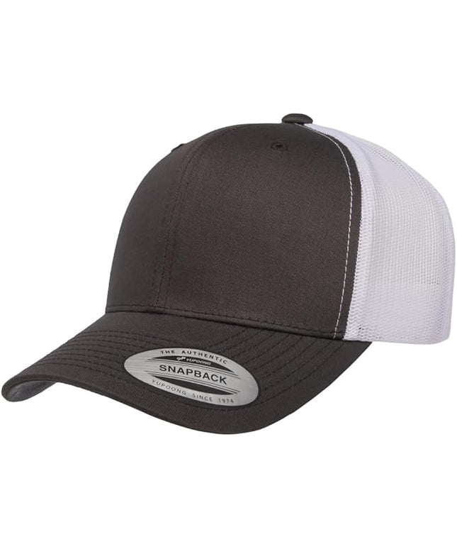 Yupoong Classic Premium Mesh 6 Panel Retro Trucker Cap | Mid Profile Snapback | OSFA | Bulk Pack Available
