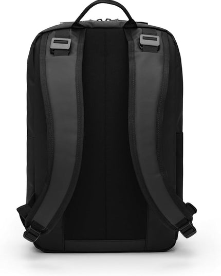 Db Journey Daypack - Slim Backpack with Laptop Compartment, Water Bottle Pocket, Minimalist Lightweight Work Backpack for Work, Travel & Gym, 17L - Black Out