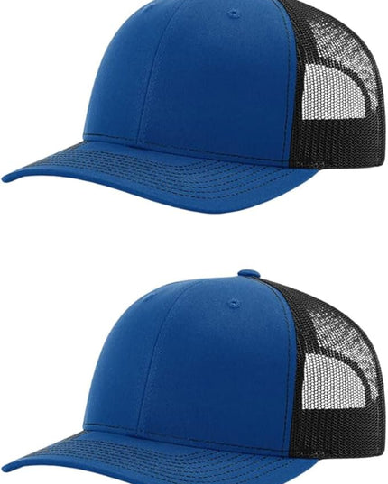 Richardson 112 Classic Six-Panel Adjustable Snapback Trucker Cap | Bulk Packs Available