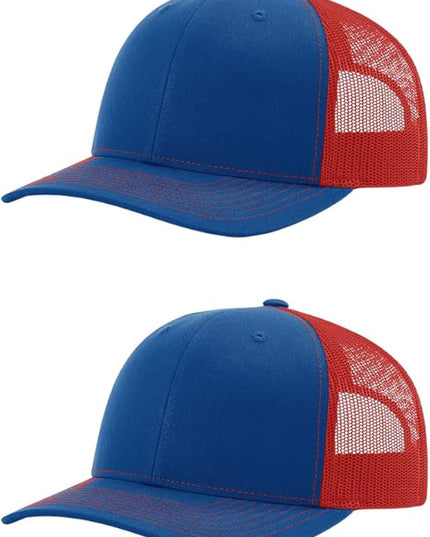 Richardson 112 Classic Six-Panel Adjustable Snapback Trucker Cap | Bulk Packs Available