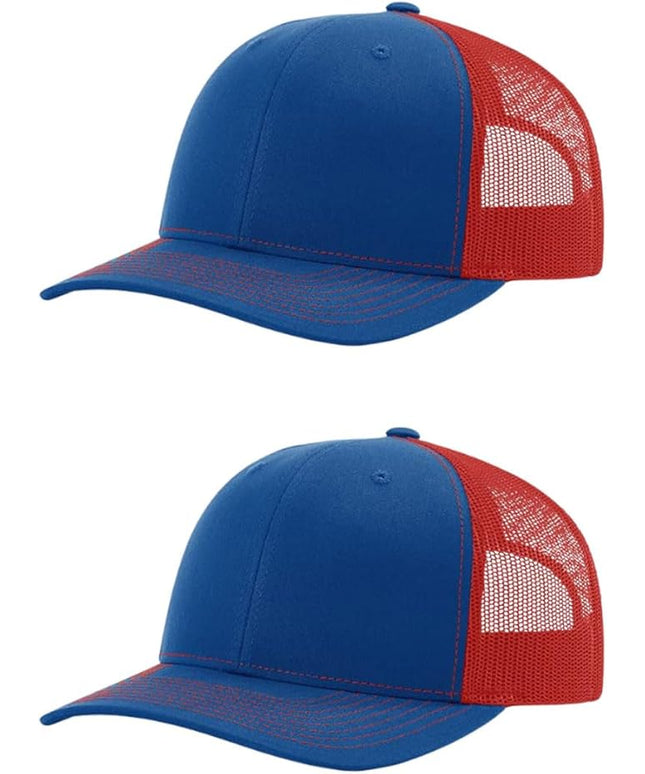 Richardson 112 Classic Six-Panel Adjustable Snapback Trucker Cap | Bulk Packs Available