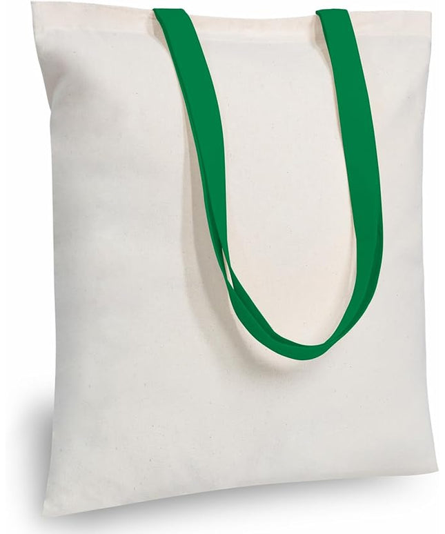 TOPDesign 6-Pack Economical 16"x15" Cotton Tote Bag, Lightweight Medium Reusable Grocery Shopping Cloth Bags, Suitable for DIY, Advertising, Promotion, Gift, Activity
