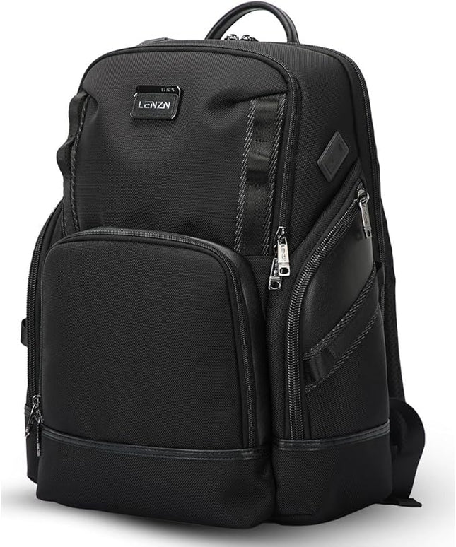 Laptop Business Backpack for Men & Women, Work Backpack Fits15.6 Inch, Premium Quality Travel Bag with USB Charging Port, Water-Resistant, Durable Nylon, Computer Bookbag with Multiple Pockets