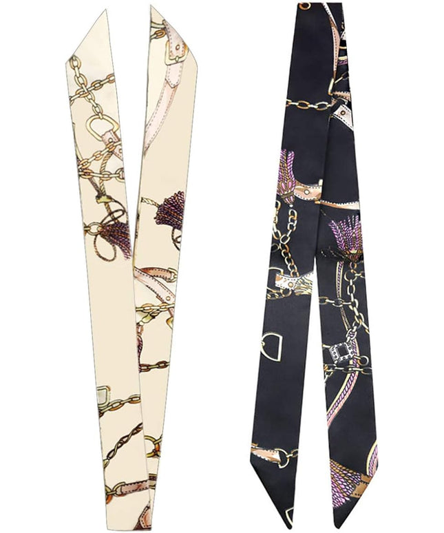 kcctoo 2/6/10Pack Scarf Bags for Women Handbag Scarfs Band Hair Neck Scarves Fashion Gifts