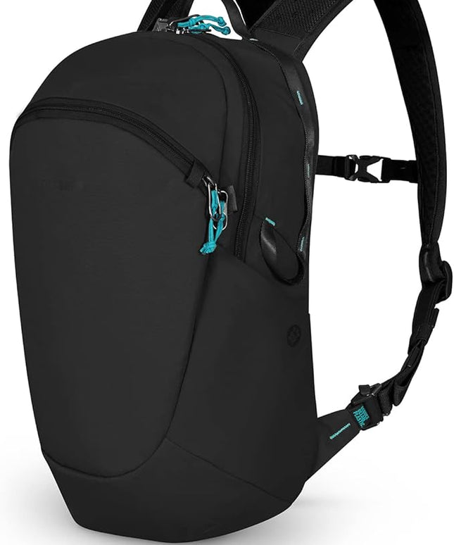 Pacsafe ECO 18L Anti Theft Backpack, ECONYL Black