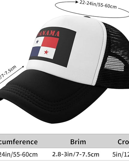 Cute Flag Baseball Cap for Men Women Mesh Trucker Hat Adjustable Patriotic Snapback Baseball Hat for Sports Running