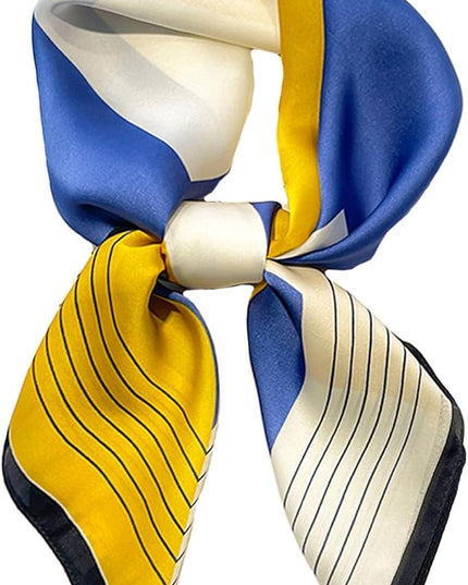 Neck Scarf For Womens Silky Head Scarves Hair Bandanas Square Scarf Fashion Accessories lightweight