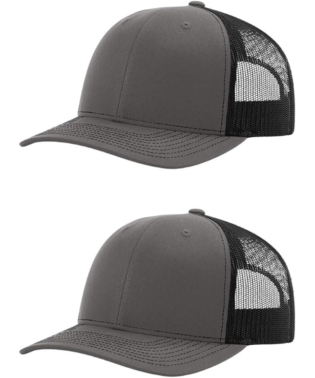 Richardson 112 Classic Six-Panel Adjustable Snapback Trucker Cap | Bulk Packs Available