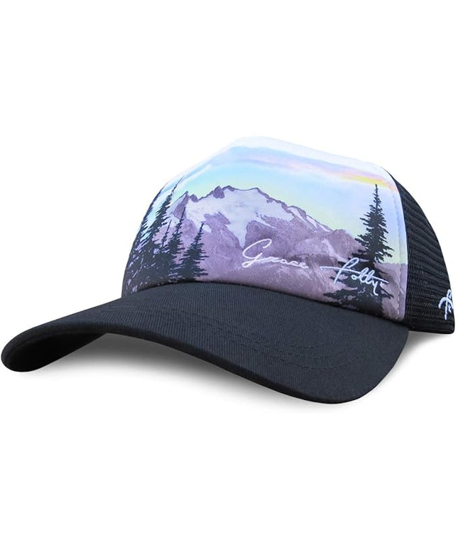 Grace Folly Foam Trucker Hat Snapback Mesh Baseball Cap for Men or Women