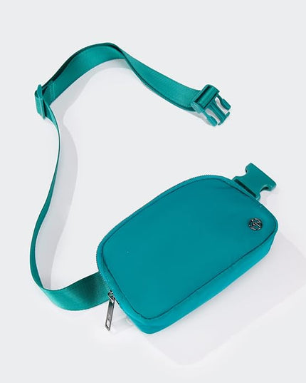 Pander Belt Bag for Women, Fashion Waist Packs, Crossbody Bags with Adjustable Strap (Kelly Green).