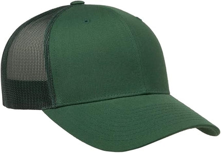 Yupoong Classic Premium Mesh 6 Panel Retro Trucker Cap | Mid Profile Snapback | OSFA | Bulk Pack Available