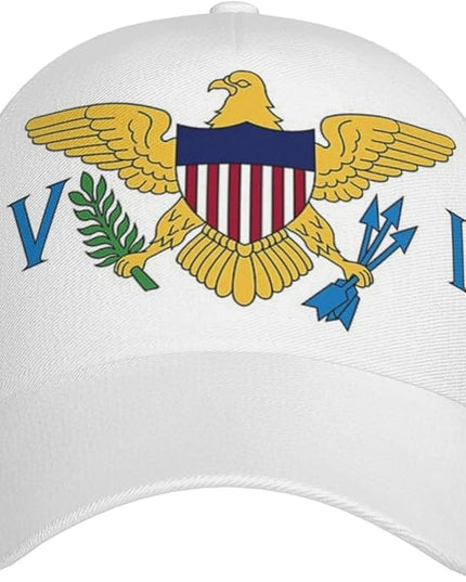 Cute Flag Baseball Cap Hats for Women Men Trucker Hat Patriotic Adjustable Snapback Ball Cap Hat