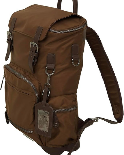 Grand Prix Deluxe Equestrian Backpack, Water-Repellent Riding Gear Bag with Boot Compartment and Organizer Pockets, Brown