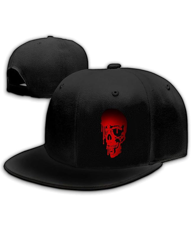 Chef Hat Flat Bill Hats for Men Funny Double Knives Kitchen Adjustable Baseball Cap Snapback Hat for Women