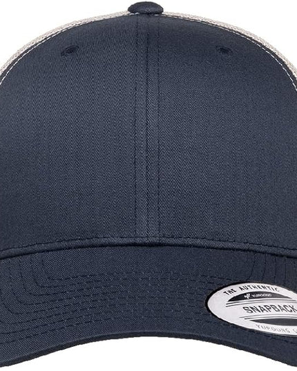 Yupoong Classic Premium Mesh 6 Panel Retro Trucker Cap | Mid Profile Snapback | OSFA | Bulk Pack Available