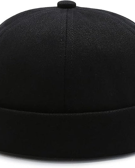 XYIYI Cotton Brimless Docker Cap Adjustable Street Casual Sailor Cap Skullcap Beanie Hat
