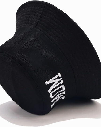 XYIYI Fashion Embroidery Bucket Hat Cotton Beach Fisherman Hats for Women Girls