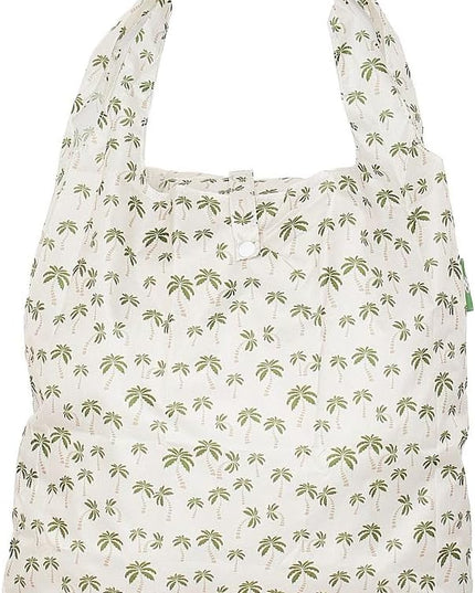 ECO CHIC Foldable Reusable Grocery Bags - Lightweight, Recycled & Reusable Shopping Bag - Waterproof Packable Tote